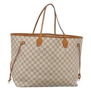 LOUIS VUITTON Damier Azur Neverfull GM Tote Bag N41360